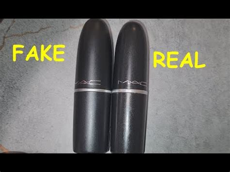 fake mac makeup pink bag|fake mac lipstick vs real.